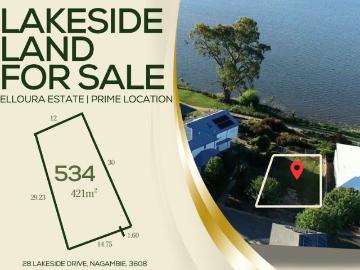 Rare Lakeside Land Opportunity! 28 Lakeside Drive, Nagambie, VIC 3608