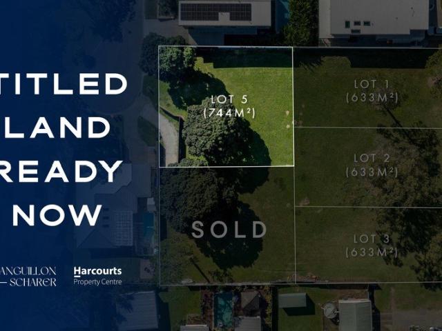 Titled Land. Prepared Site. Ready Now