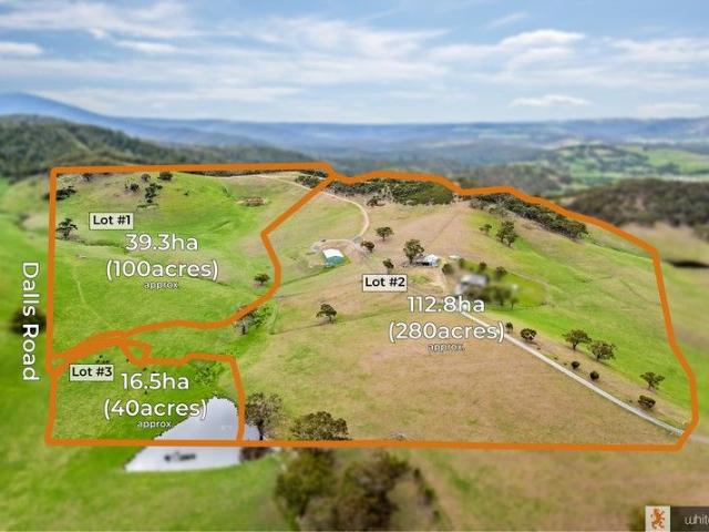 Rare large acreage with Planning Permits. All new fencing