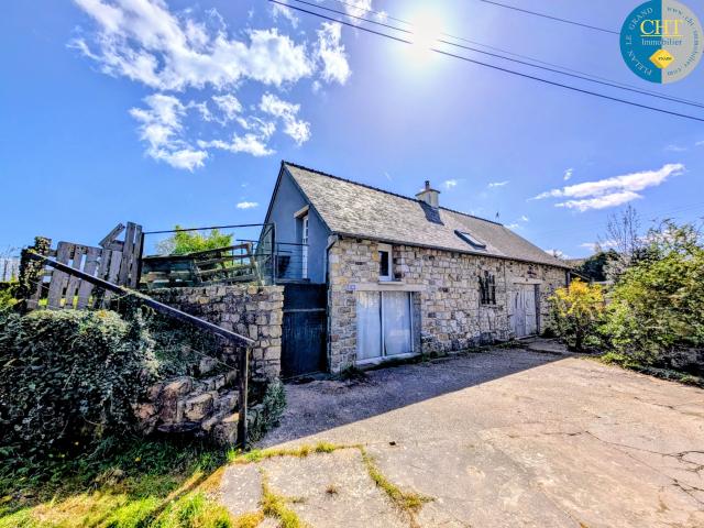 RARE: LONGÈRE DE CHARME EN BROCÉLIANDE SECTEUR TELHOUËT, PAIMPONT 35380 AVEC CHT IMMOBILIER