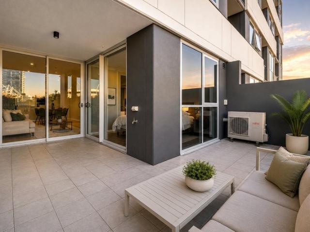 Rare Podium Level Living with an Oversized Private Courtyard!