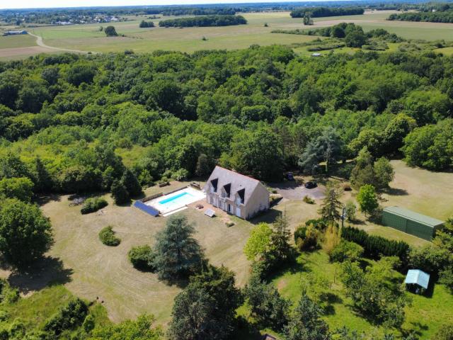 Exeptionelle vue sur la vallée de la Loire
