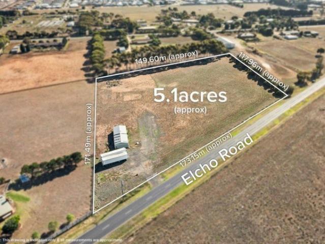 Rare Rural Lifestyle Block 5.1 Acres with Shed in Lara