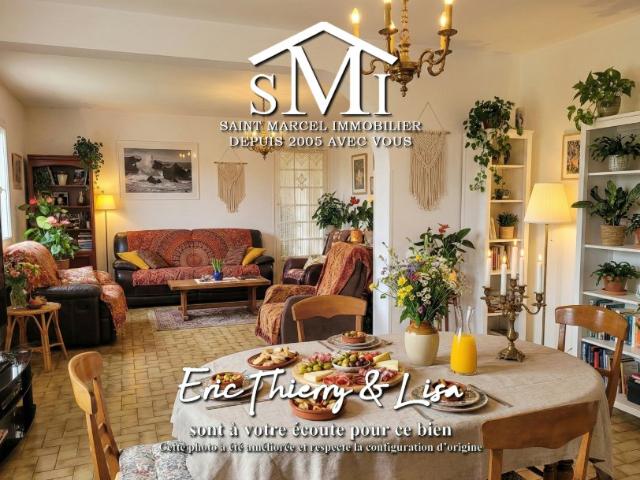 RARE St Marcel, Maison d'Architecte de 194 m2 sur plus de 2000 m2 de terrain