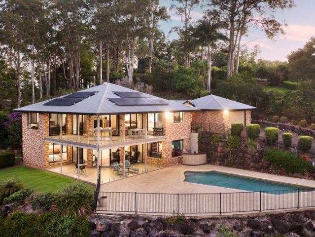 Rare Sweeping Coastal Panorama Elevated Acreage Residence with Uninterrupted Views