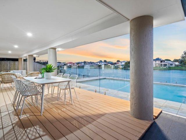 Rare Single Level Waterfront Residence in Sovereign Waters