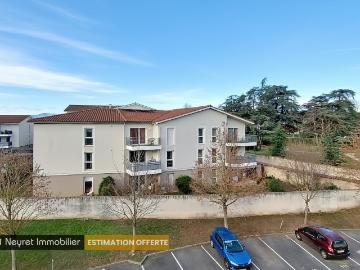 Rare, T2 de 41,69 m2 dans une résidence standing avec garage et place de parking en sous sol sécurisée