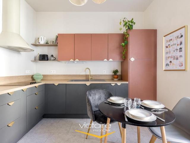 Rare T3 lumineux, traversant et très bien rénové au coeur de Montchat Lyon 3