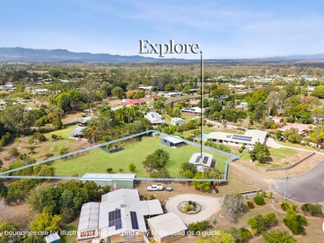 RARE, TIGHTLY HELD LOCATION! SOLID FAMILY HOME + 9M X 7.5M COLORBOND SHED ON AN ACRE IN TOWN!