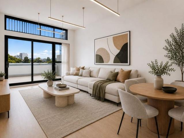 Rare top floor penthouse with wrap around balcony