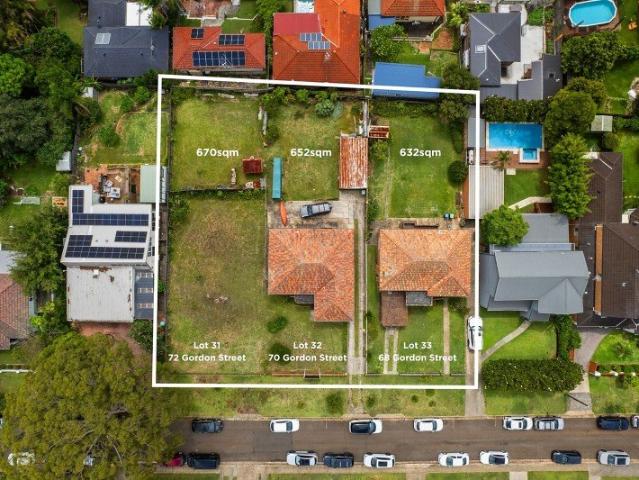 68 GORDON STREET IS FOR SALE, 70 GORDON STREET HAS NOW BEEN SOLD
