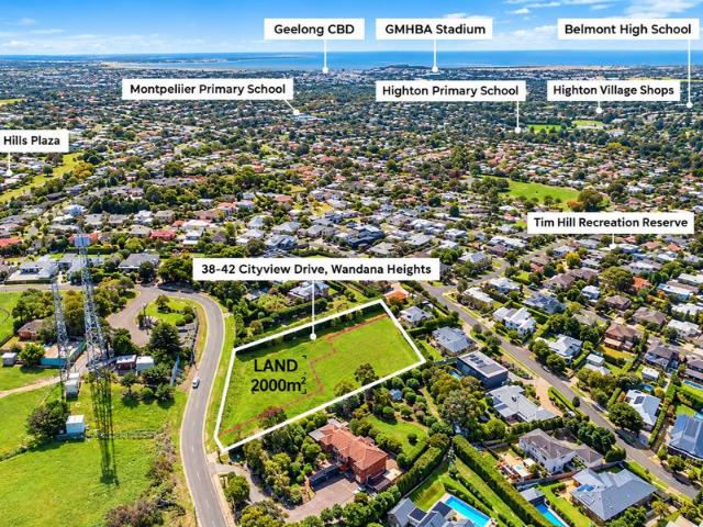 RARE 2,000m² LAND HOLDING LOT 1 | PANORAMIC GEELONG TO OCEAN VIEWS | PLANNING APPROVAL