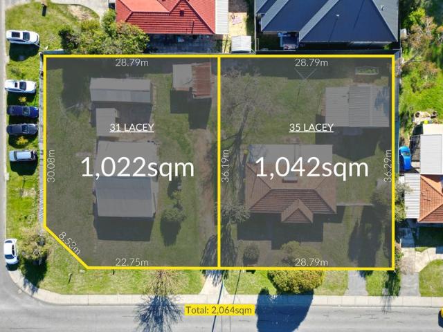 Rare 2,064m² Development Opportunity Potential 6 Lot Subdivision