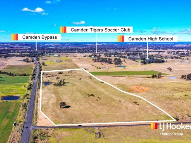Rare 35 Acre* Opportunity Moments from Camden CBD