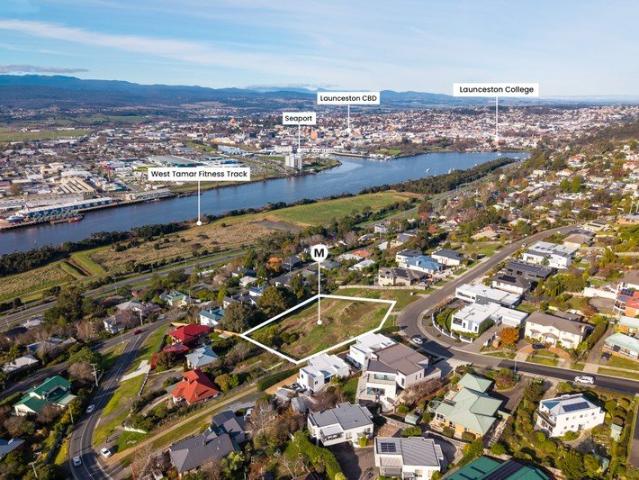 Rare 3,000m² Trevallyn landholding with panoramic views, fully serviced, unencumbered and among the last of its kind
