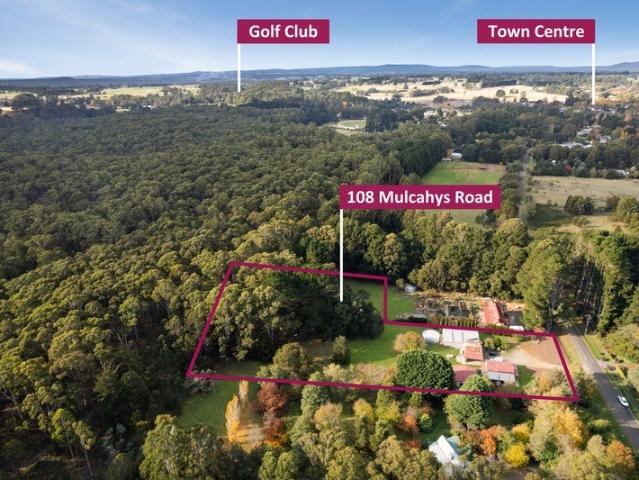 Ultimate Tree Change Opportunity with Subdivision Upside STCA 108 MULCAHYS ROAD, TRENTHAM