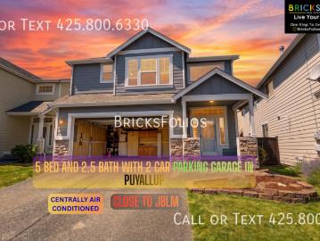 Rare 5 Bed Gem | Fully Remodeled | Central A/C in Puyallup!