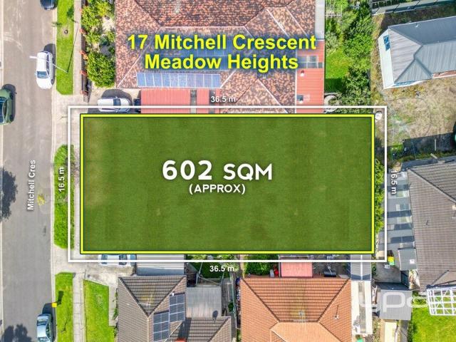 Rare 602m² Land Opportunity in the Heart of Meadow Heights