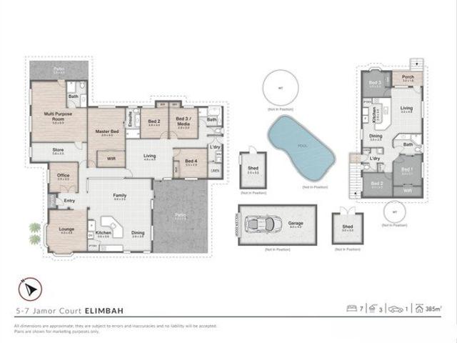 Rare 7 Bedroom Dual Living Estate on 3,040m2