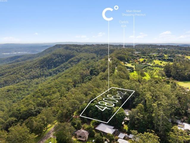 Rarely offered Tamborine Mountain Land. Highly sought after. Create something extraordinary