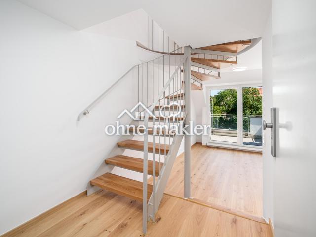 RARITÄT IM LEHEL | Modernisierte Maisonette mit Grünblick & TG – provisionsfrei