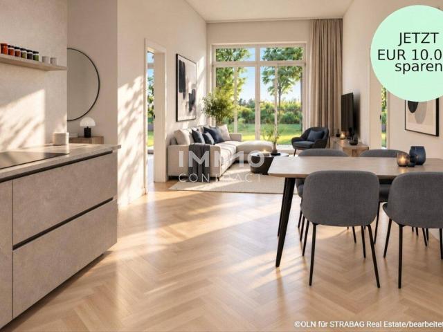 RARITÄT: Zweizimmer Gartenwohnung mit Top Grundriss & Ausstattung provisionsfrei, zahlreiche Annehmlichkeiten im Haus