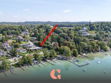 Charmanter Bungalow in erster Reihe am See