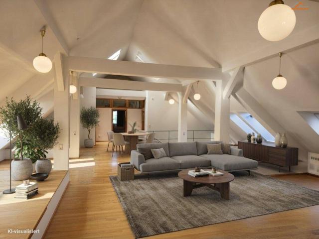 Raum für große Ideen – loftartiges Wohnen, flexibel arbeiten zwei Ebenen voller Potenzial