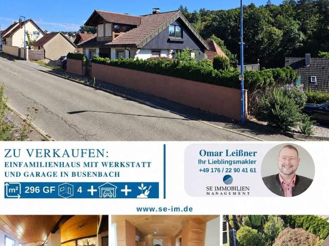 Raum zum Leben. Platz für Ihre Ideen – Einfamilienhaus mit großer Werkstatt und Garage