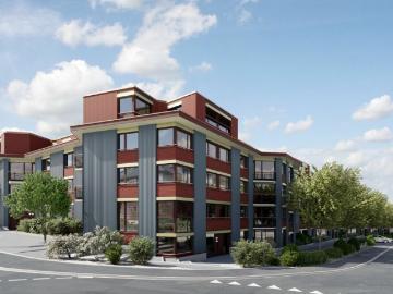 Raumhohe Wohnung im Neubauprojekt Chrüzacher