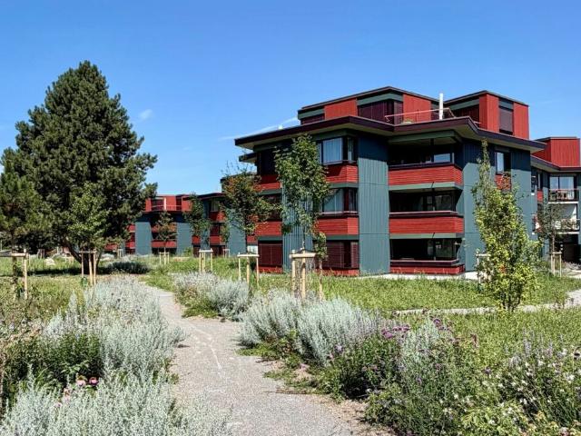 Raumhohe Wohnung im Neubauprojekt Chrüzacher