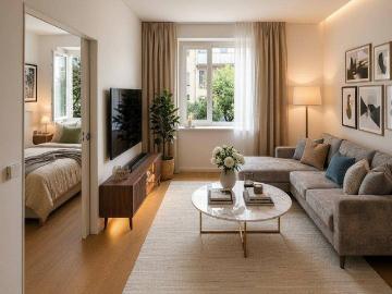 RAUMWUNDER | Neubau | BJ 1961, freier Mietzins | 2 Zimmer | ca. 32 m² WFL | Hofruhelage | nahe Donauinsel | sofort beziehbar