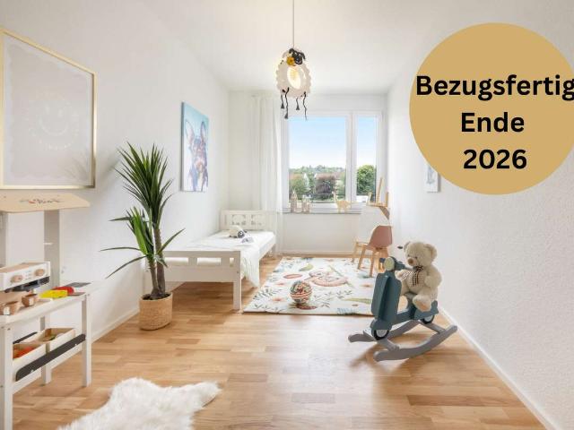 Raus ins Grüne – moderne 3 Zimmerwohnung mit großem Garten