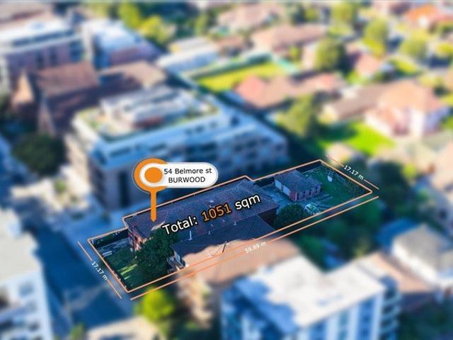 Raw Burwood Development site for sale 1051m²