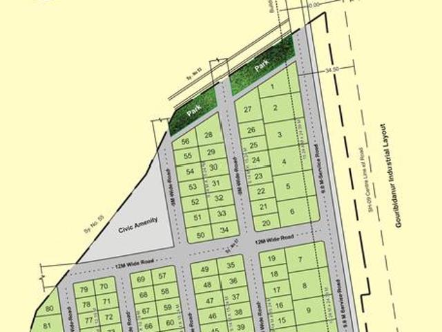 Rayasandra Residential Plot For Sale Bengaluru
