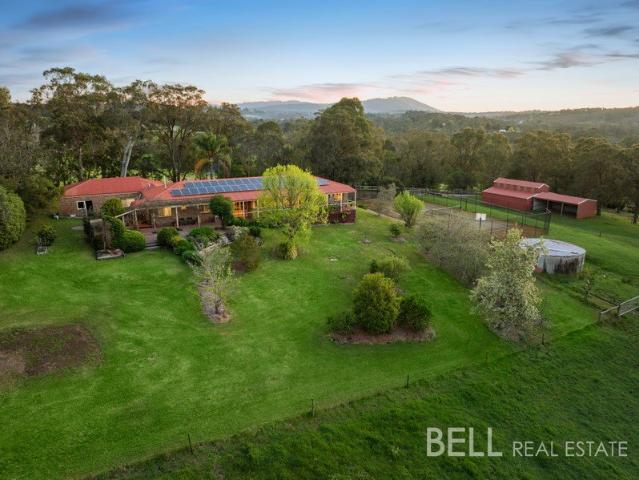 Remarkable Country Homestead on 23 Acres with Barn, Dam & Tennis Court