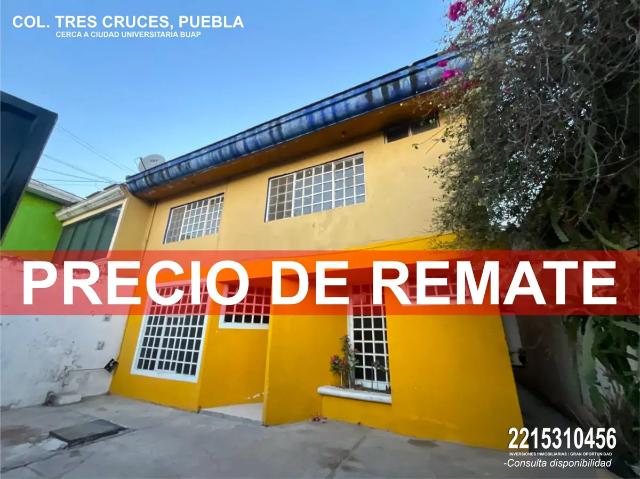 REMATE DE CASA A 7 MIN DE CIUDAD UNIVERSITARIA BUAP, SOLO APLICA CONTADO