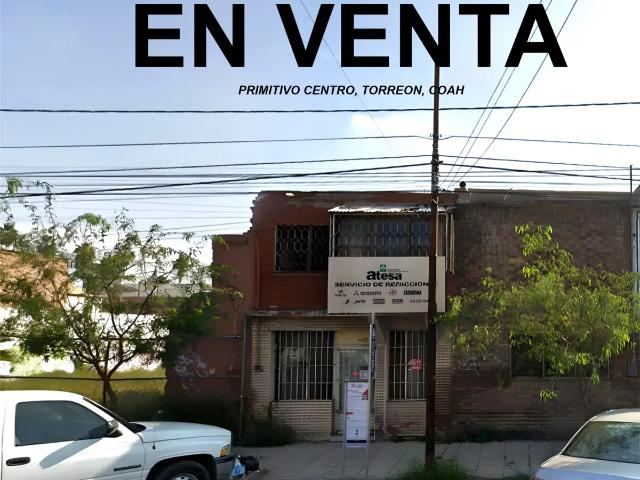 REMATE DE TERRENO CON CONSTRUCCION EN EL CENTRO DE TORREON, NEGOCIABLE, SOLO CONTADO