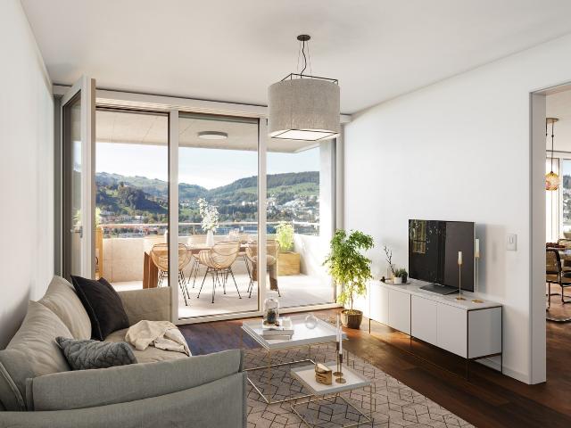 Rent a 3 ½ rooms apartment in Kriens Flatfox
