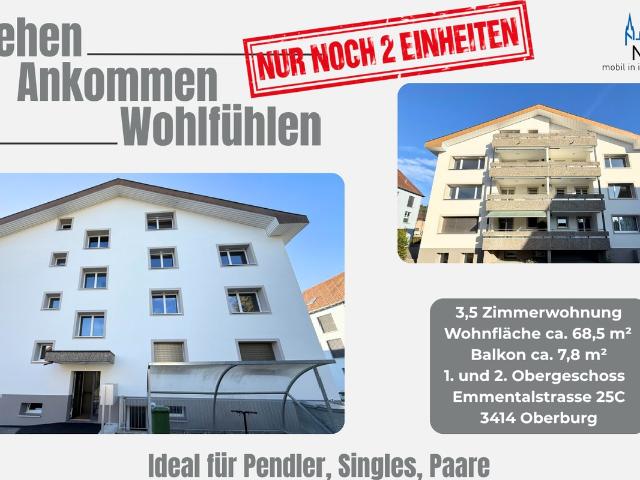 Rent a 3 ½ rooms apartment in Oberburg Flatfox