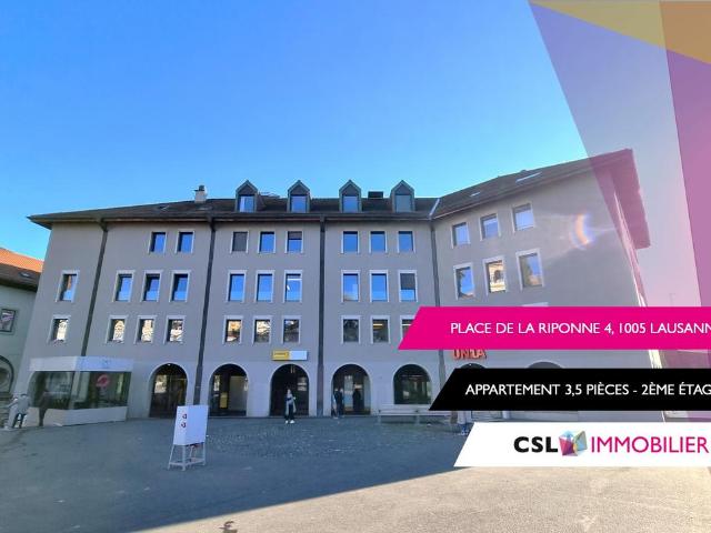 Rent a 3 ½ rooms apartment in Lausanne Flatfox