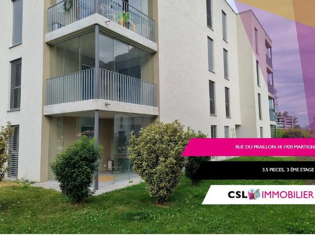 Rent a 3 ½ rooms apartment in Martigny Flatfox