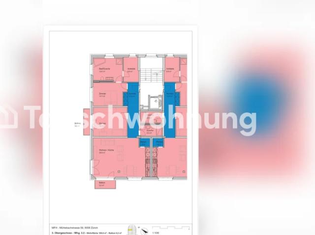 Rent a 3 ½ rooms apartment in Zürich Flatfox