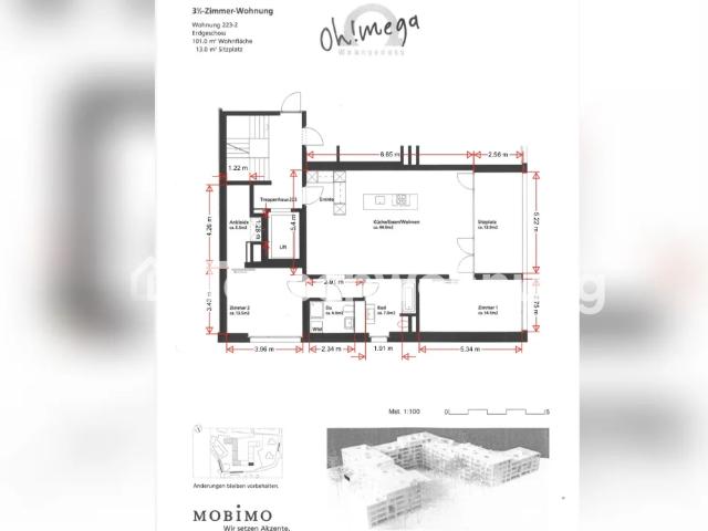 Rent a 3 ½ rooms apartment in Zürich Flatfox