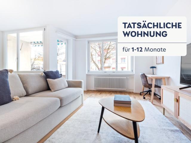 Rent a 3 ½ rooms furnished flat in Zürich Flatfox
