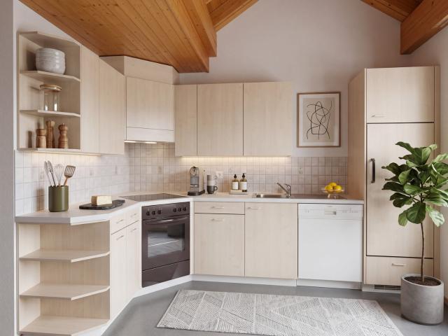 Rent a 3 ½ rooms roof flat in Wald Flatfox