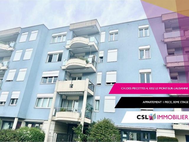 Rent a 1 room apartment in Mont sur Lausanne Flatfox