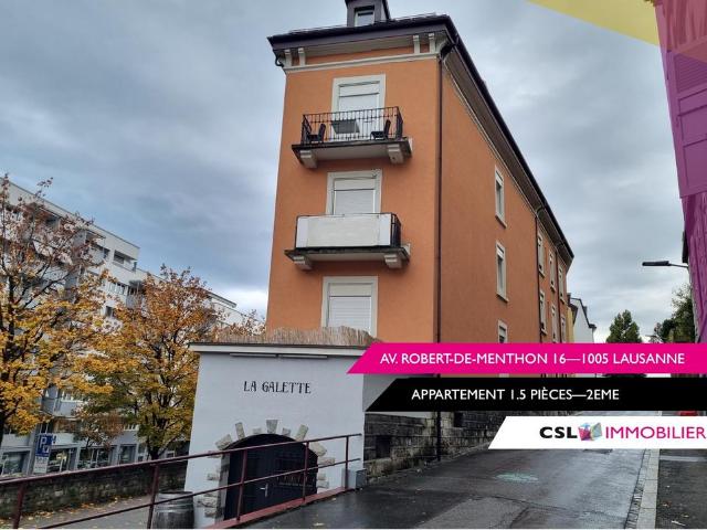 Rent a 1 ½ rooms apartment in Lausanne Flatfox