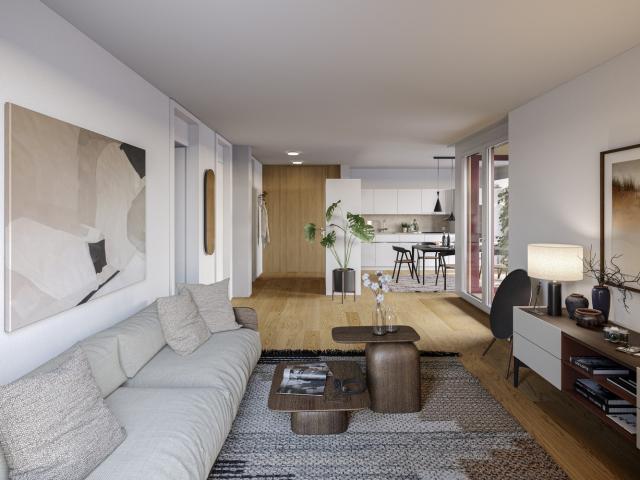 Rent a 2 ½ rooms apartment in Cham Flatfox