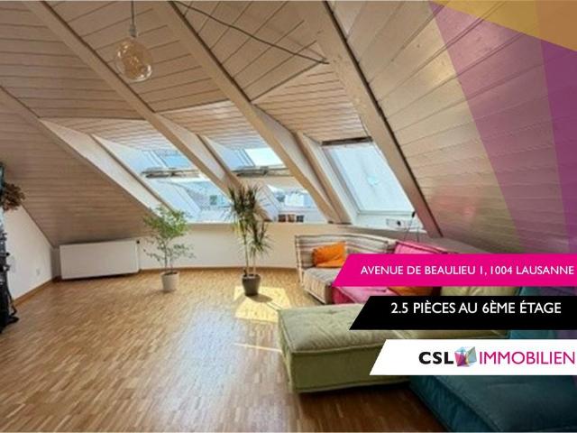 Rent a 2 ½ rooms apartment in Lausanne Flatfox